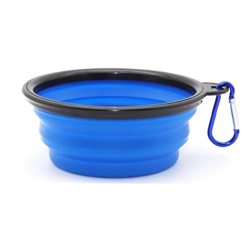 Portable Collapsible Dog Bowl – Pet Water & Food Dish for Walking, Hiking & Travel